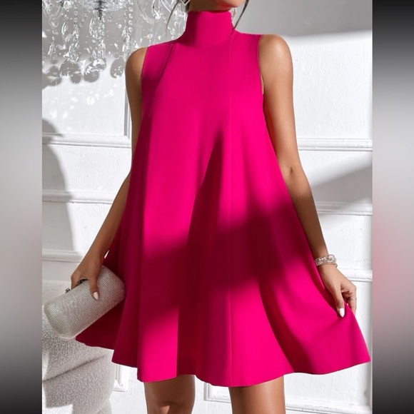 Luxe neck tie party formal evening dress - Picture 8 of 16